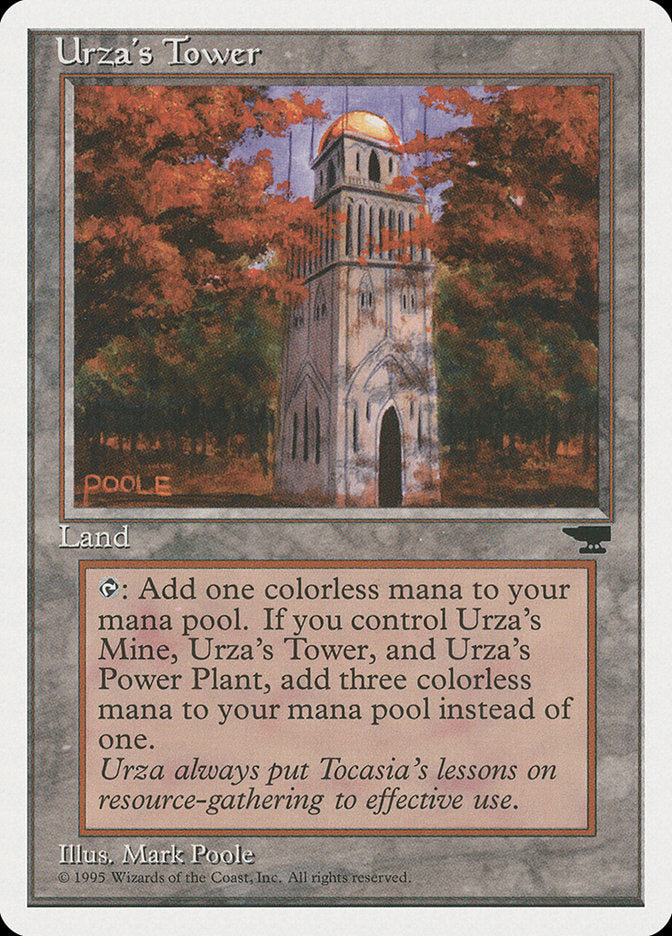 Urza's Tower (Autumn Leaves) [Chronicles] | Boutique FDB TCG