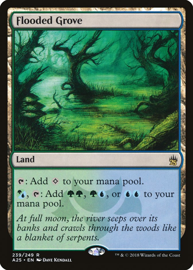 Flooded Grove [Masters 25] | Boutique FDB TCG