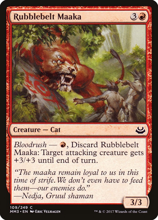 Rubblebelt Maaka [Modern Masters 2017] | Boutique FDB TCG
