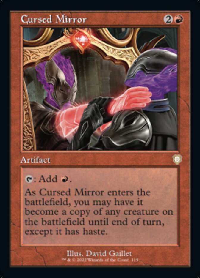 Cursed Mirror (Retro) [The Brothers' War Commander] | Boutique FDB TCG