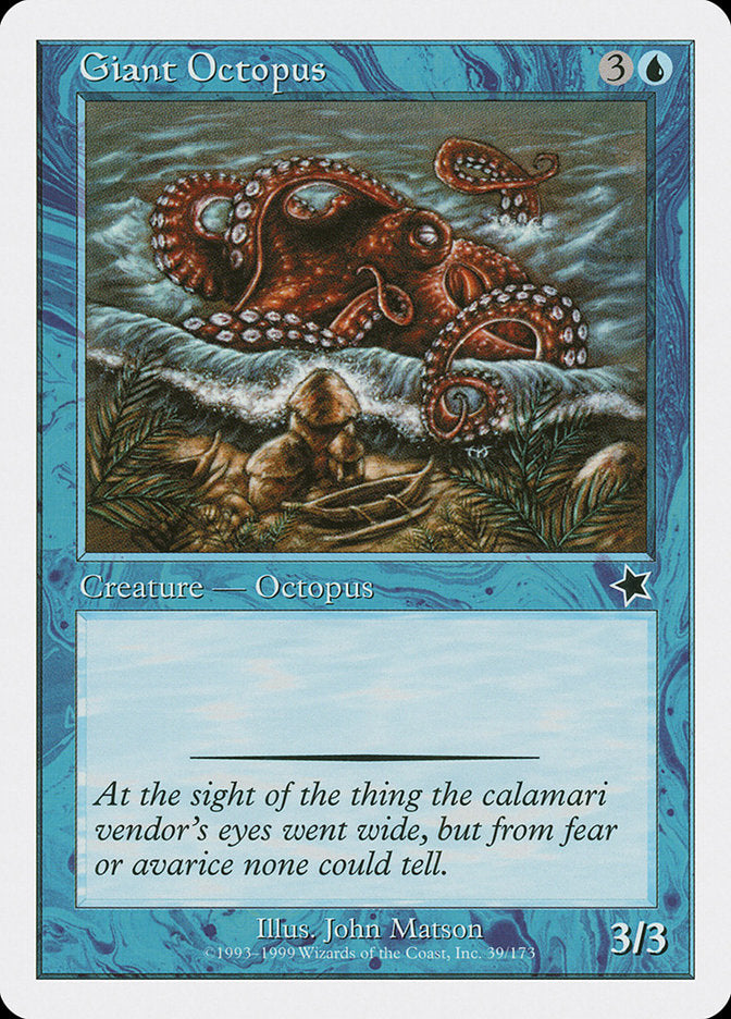 Giant Octopus [Starter 1999] | Boutique FDB TCG