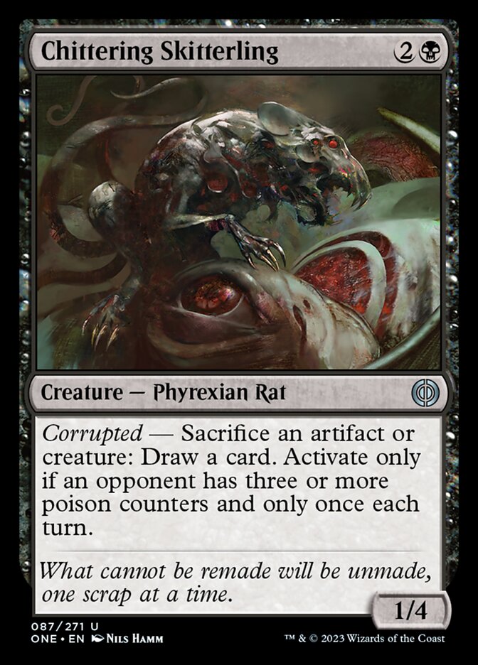 Chittering Skitterling [Phyrexia: All Will Be One] | Boutique FDB TCG