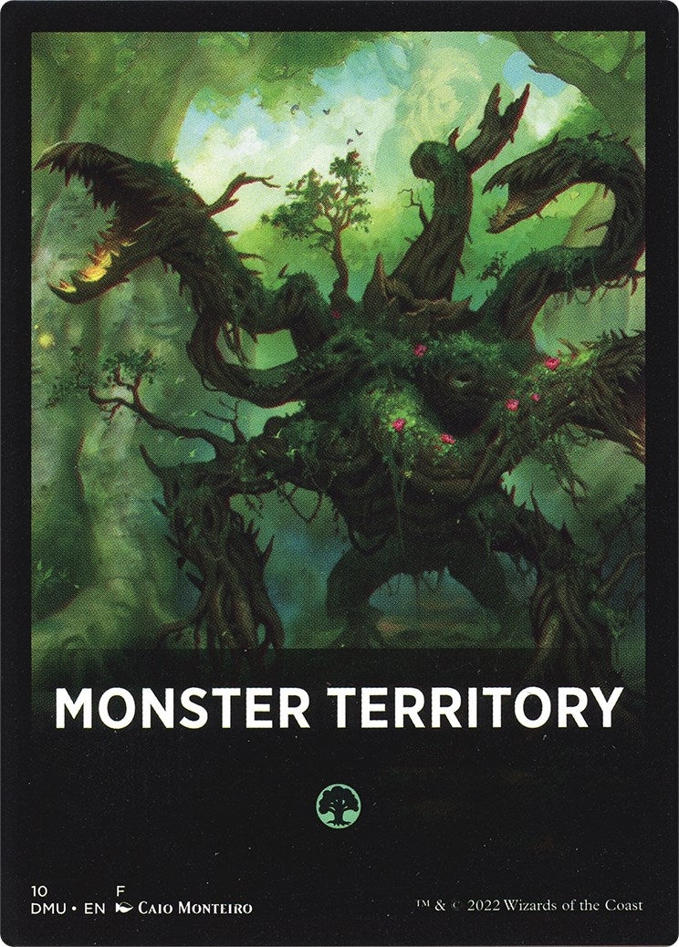 Monster Territory Theme Card [Dominaria United Tokens] | Boutique FDB TCG