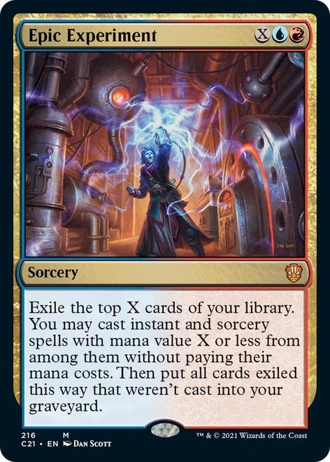 Epic Experiment [Commander 2021] | Boutique FDB TCG