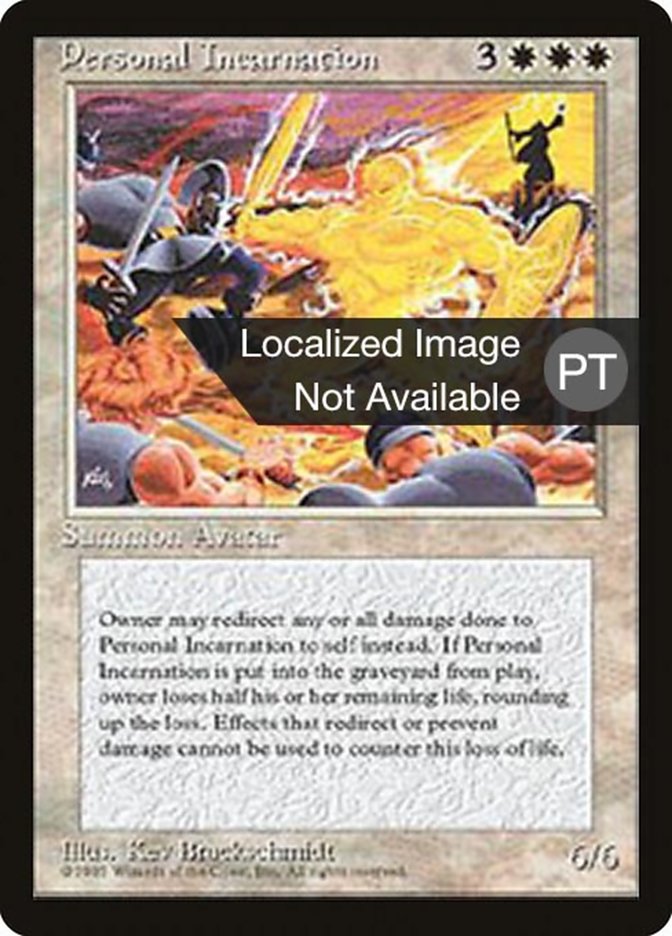 Personal Incarnation [Fourth Edition (Foreign Black Border)] | Boutique FDB TCG