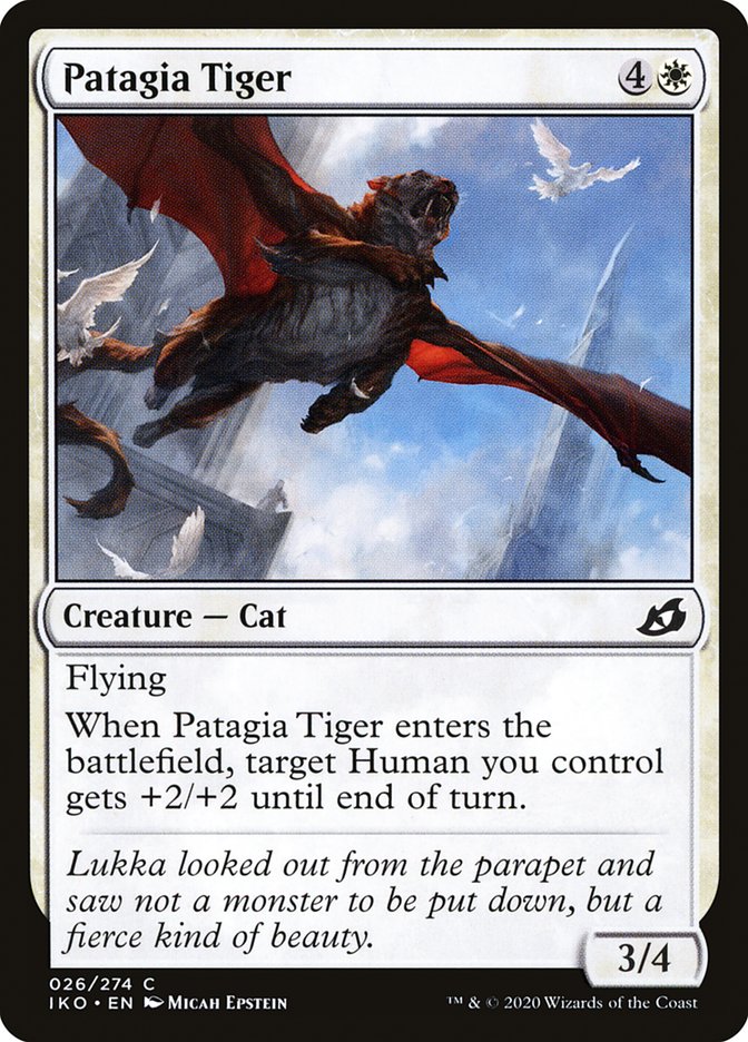 Patagia Tiger [Ikoria: Lair of Behemoths] | Boutique FDB TCG