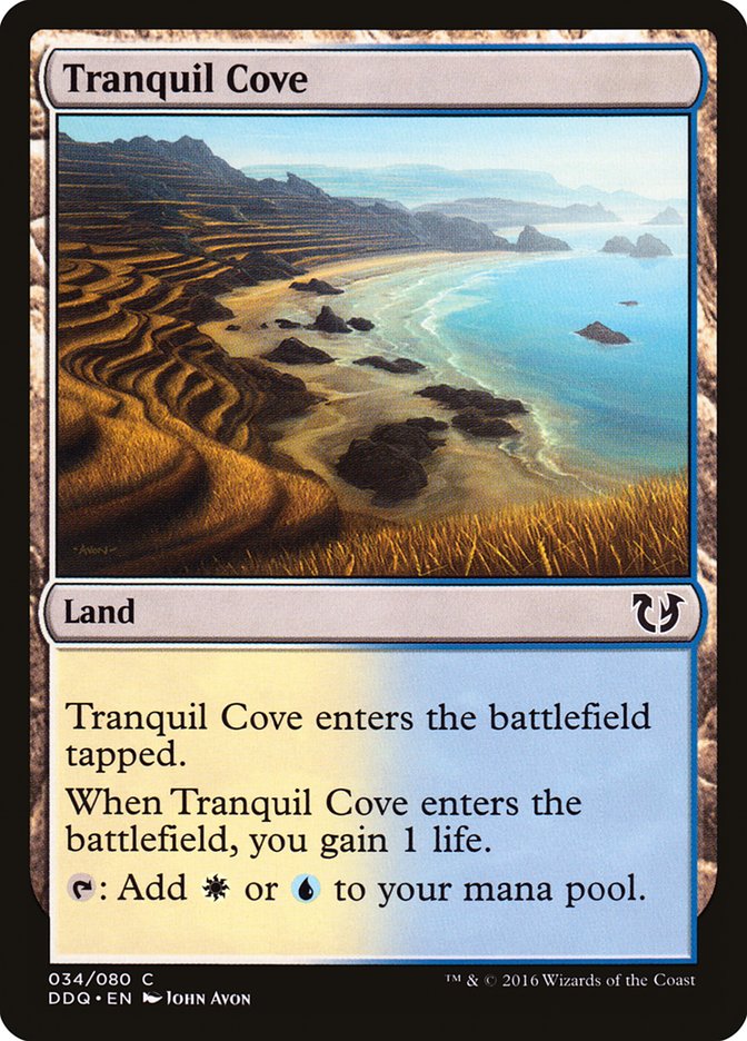 Tranquil Cove [Duel Decks: Blessed vs. Cursed] | Boutique FDB TCG