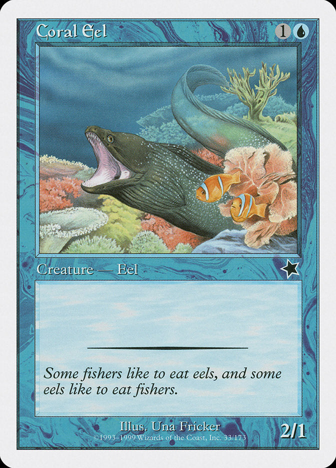 Coral Eel [Starter 1999] | Boutique FDB TCG