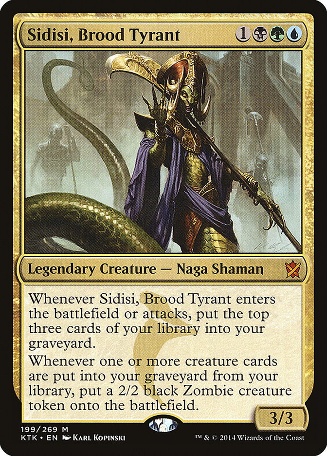 Sidisi, Brood Tyrant [Khans of Tarkir] | Boutique FDB TCG