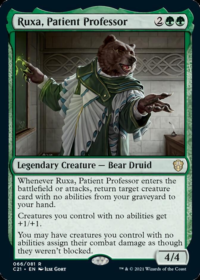 Ruxa, Patient Professor [Commander 2021] | Boutique FDB TCG