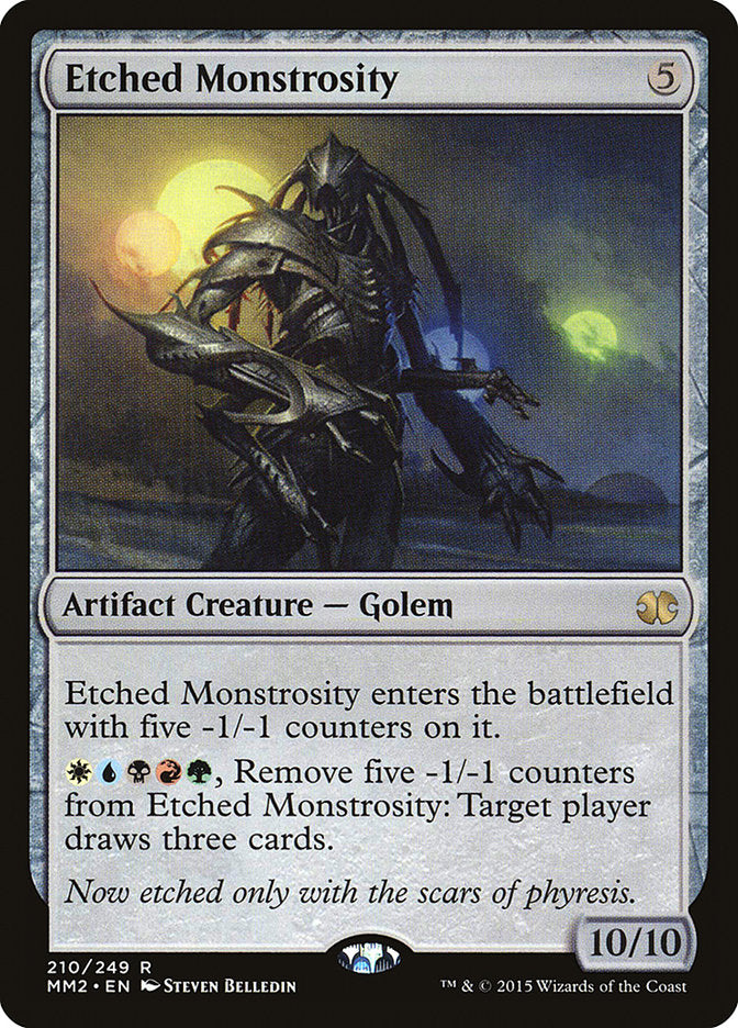 Etched Monstrosity [Modern Masters 2015] | Boutique FDB TCG