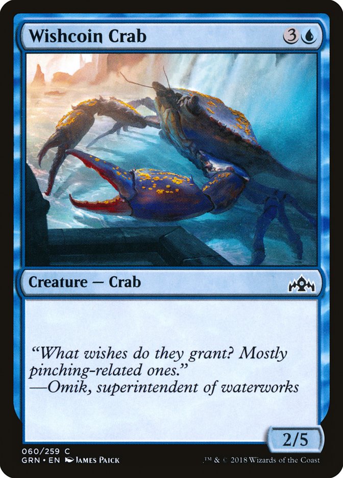 Wishcoin Crab [Guilds of Ravnica] | Boutique FDB TCG