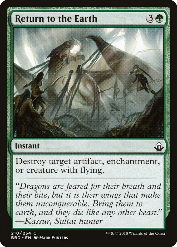 Return to the Earth [Battlebond] | Boutique FDB TCG