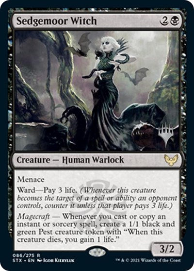 Sedgemoor Witch (Promo Pack) [Strixhaven: School of Mages Promos] | Boutique FDB TCG