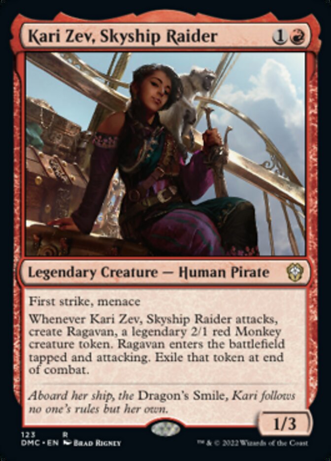 Kari Zev, Skyship Raider [Dominaria United Commander] | Boutique FDB TCG