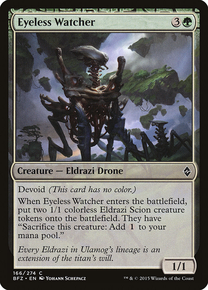 Eyeless Watcher [Battle for Zendikar] | Boutique FDB TCG