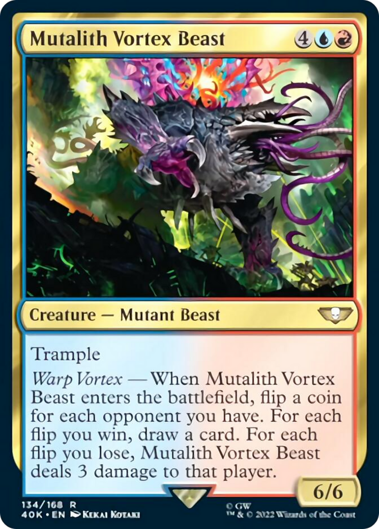 Mutalith Vortex Beast (Surge Foil) [Warhammer 40,000] | Boutique FDB TCG