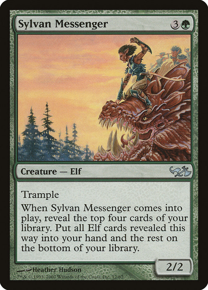 Sylvan Messenger [Duel Decks: Elves vs. Goblins] | Boutique FDB TCG