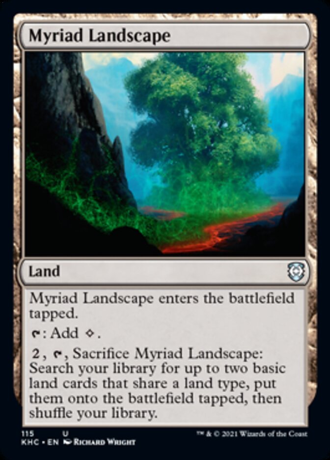 Myriad Landscape [Kaldheim Commander] | Boutique FDB TCG