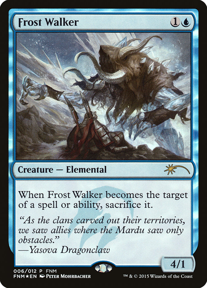 Frost Walker [Friday Night Magic 2015] | Boutique FDB TCG