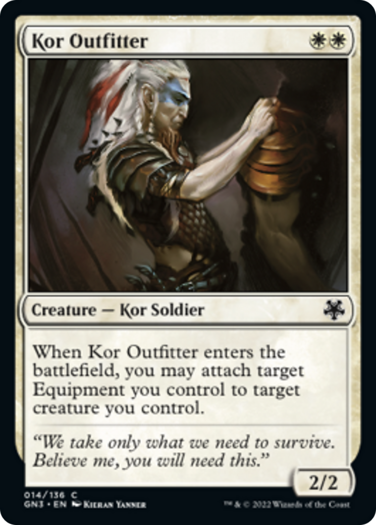 Kor Outfitter [Game Night: Free-for-All] | Boutique FDB TCG