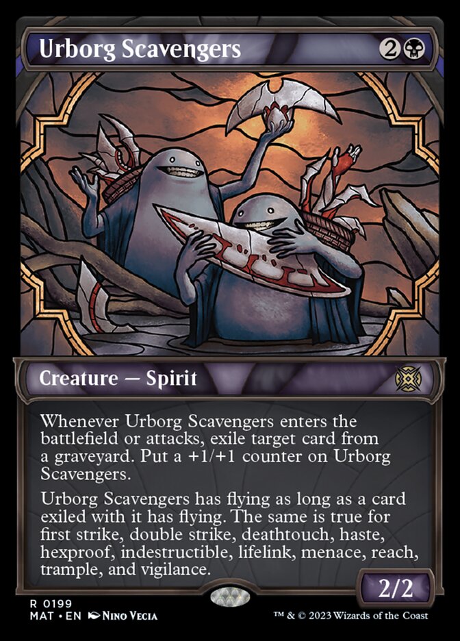 Urborg Scavengers (Showcase Halo Foil) [March of the Machine: The Aftermath] | Boutique FDB TCG