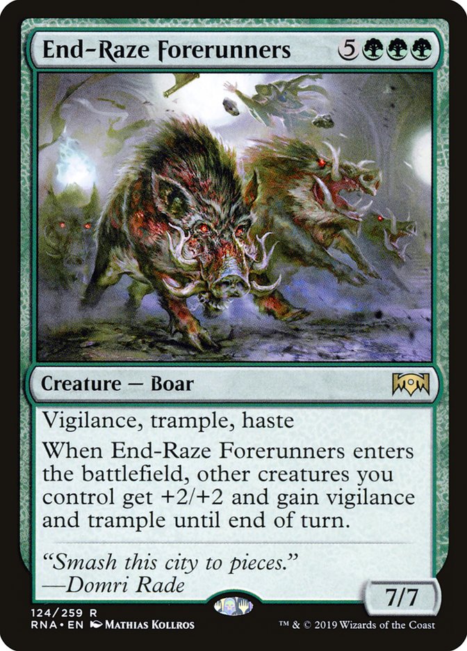 End-Raze Forerunners [Ravnica Allegiance] | Boutique FDB TCG