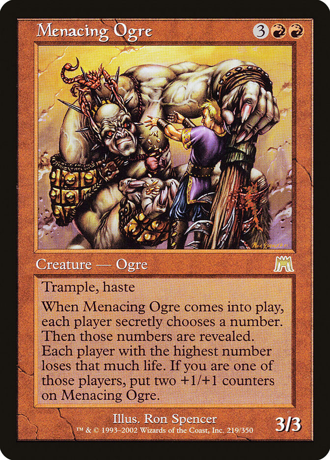 Menacing Ogre [Onslaught] | Boutique FDB TCG