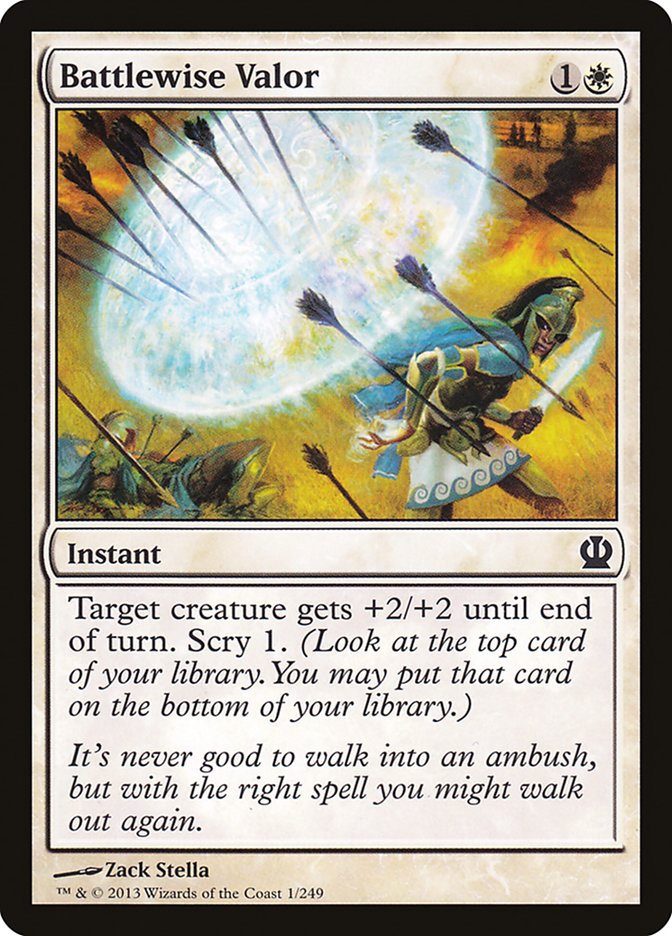 Battlewise Valor [Theros] | Boutique FDB TCG