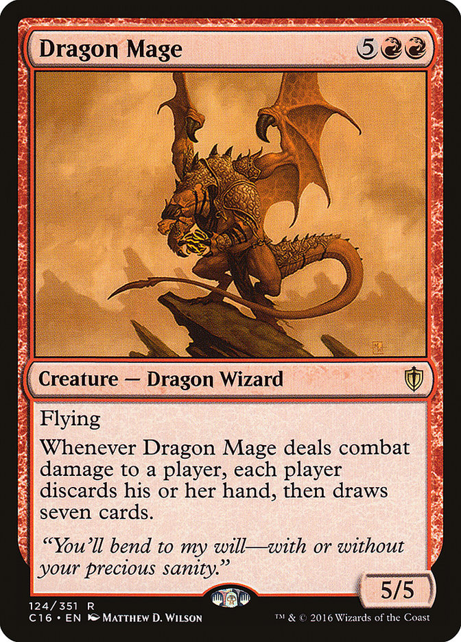 Dragon Mage [Commander 2016] | Boutique FDB TCG
