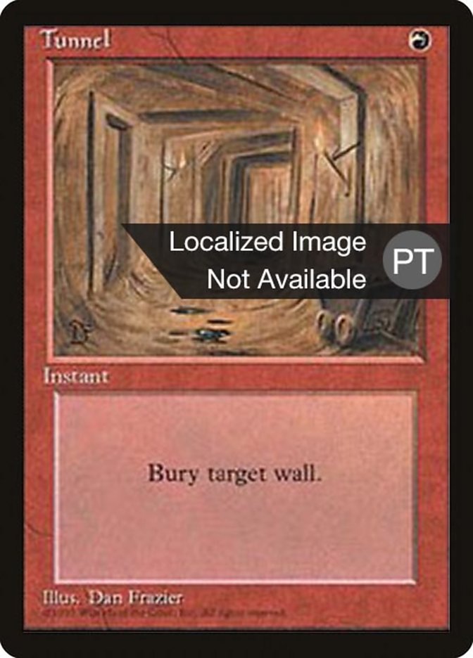 Tunnel [Fourth Edition (Foreign Black Border)] | Boutique FDB TCG