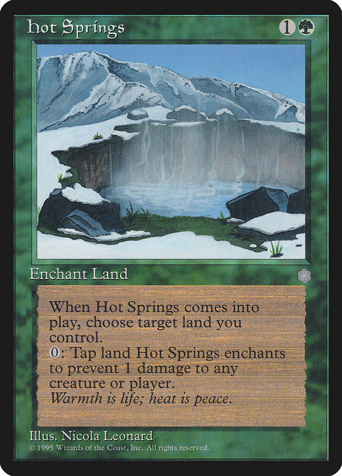 Hot Springs [Ice Age] | Boutique FDB TCG