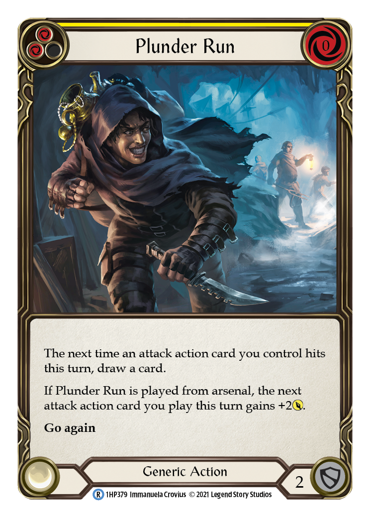 Plunder Run (Yellow) [1HP379] (History Pack 1) | Boutique FDB TCG