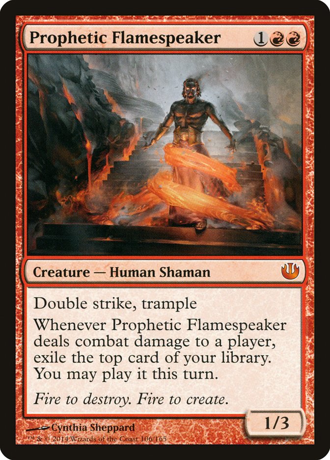 Prophetic Flamespeaker [Journey into Nyx] | Boutique FDB TCG