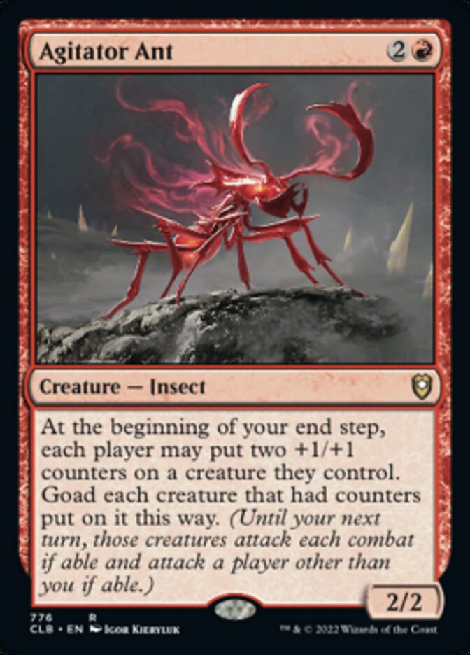 Agitator Ant [Commander Legends: Battle for Baldur's Gate] | Boutique FDB TCG