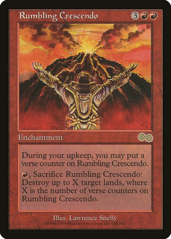 Rumbling Crescendo [Urza's Saga] | Boutique FDB TCG