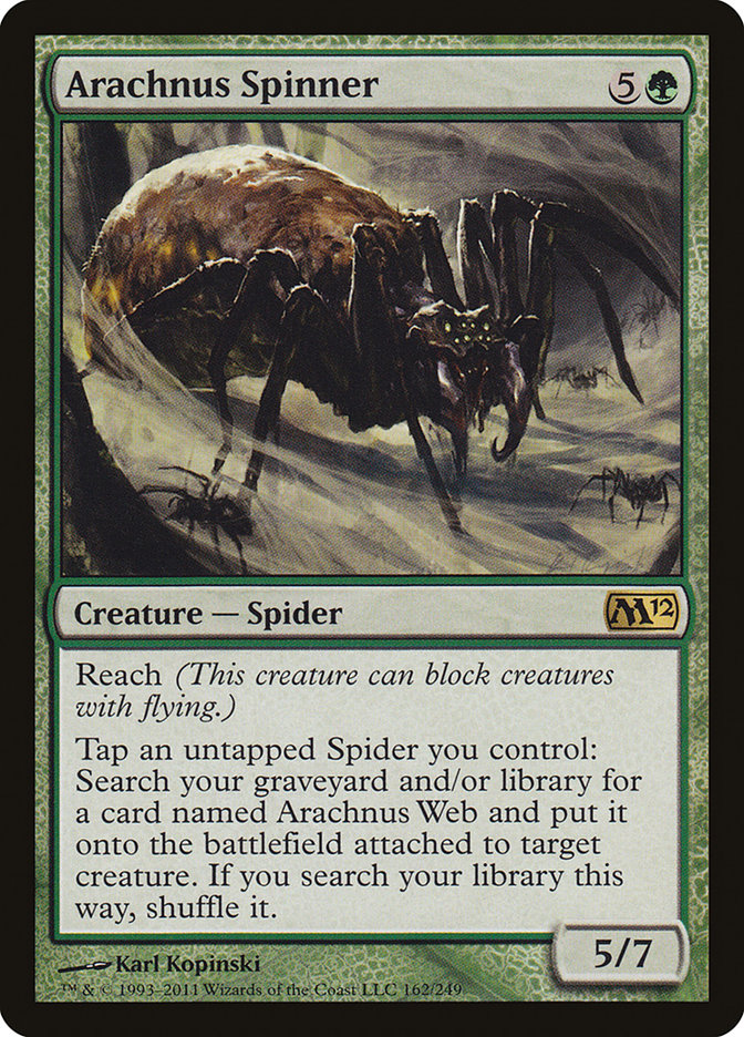 Arachnus Spinner [Magic 2012] | Boutique FDB TCG