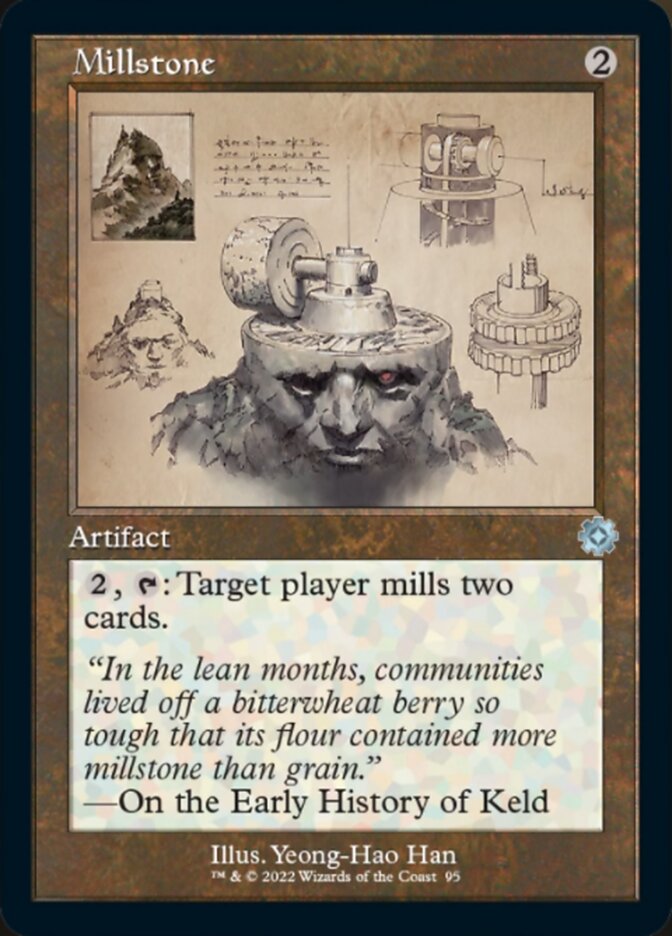 Millstone (Retro Schematic) [The Brothers' War Retro Artifacts] | Boutique FDB TCG