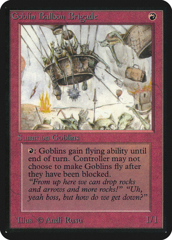 Goblin Balloon Brigade [Alpha Edition] | Boutique FDB TCG