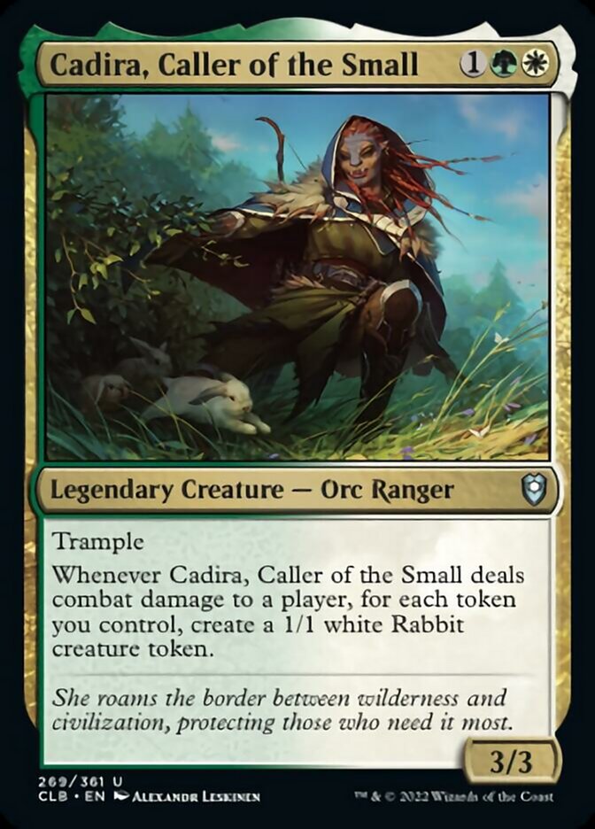 Cadira, Caller of the Small [Commander Legends: Battle for Baldur's Gate] | Boutique FDB TCG