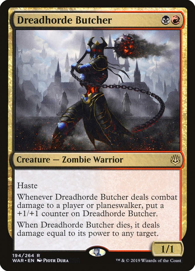 Dreadhorde Butcher [War of the Spark] | Boutique FDB TCG