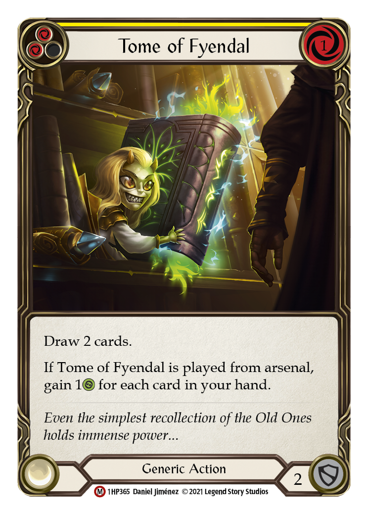 Tome of Fyendal [1HP365] (History Pack 1) | Boutique FDB TCG