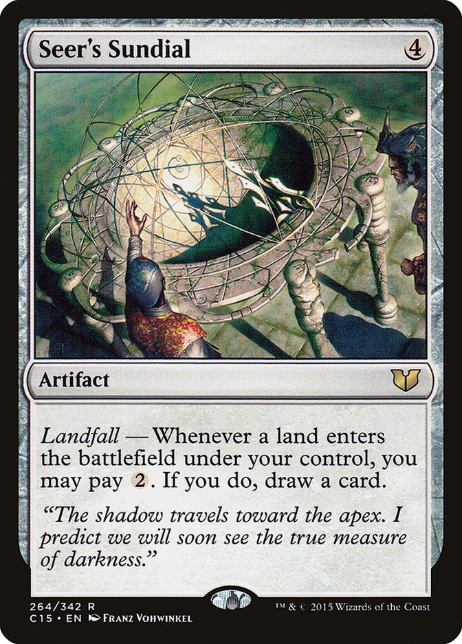 Seer's Sundial [Commander 2015] | Boutique FDB TCG