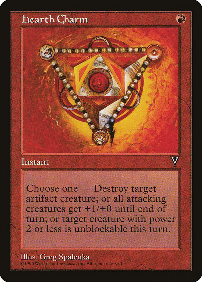 Hearth Charm [Visions] | Boutique FDB TCG