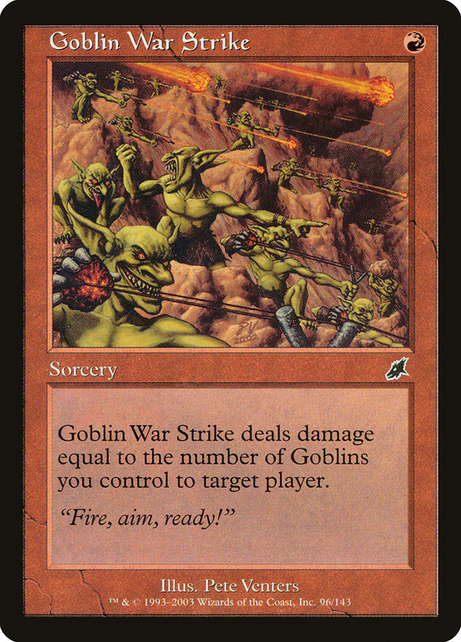 Goblin War Strike [Scourge] | Boutique FDB TCG