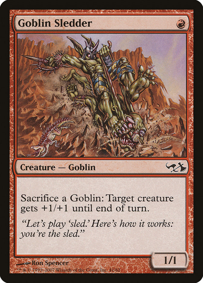 Goblin Sledder [Duel Decks: Elves vs. Goblins] | Boutique FDB TCG