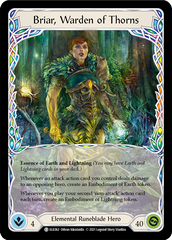 Briar, Warden of Thorns // Titan's Fist [ELE062 // ELE202] (Tales of Aria)  1st Edition Normal | Boutique FDB TCG