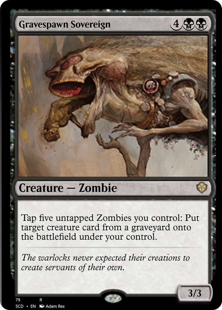 Gravespawn Sovereign [Starter Commander Decks] | Boutique FDB TCG