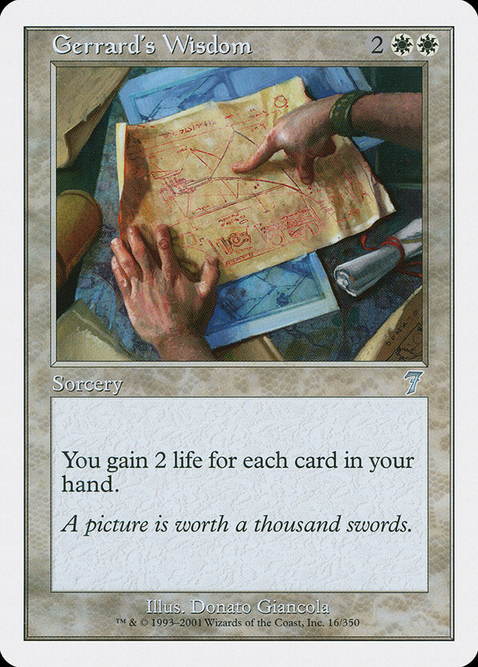 Gerrard's Wisdom [Seventh Edition] | Boutique FDB TCG