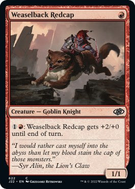 Weaselback Redcap [Jumpstart 2022] | Boutique FDB TCG